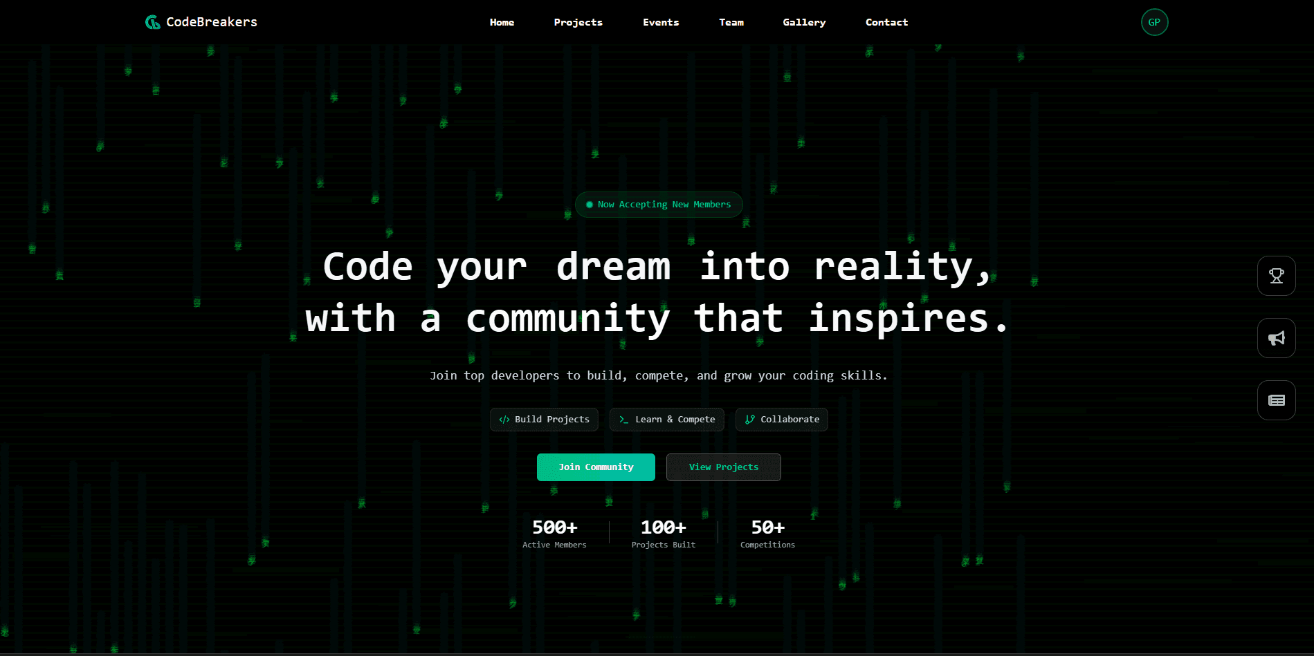 CodeBreakers Website